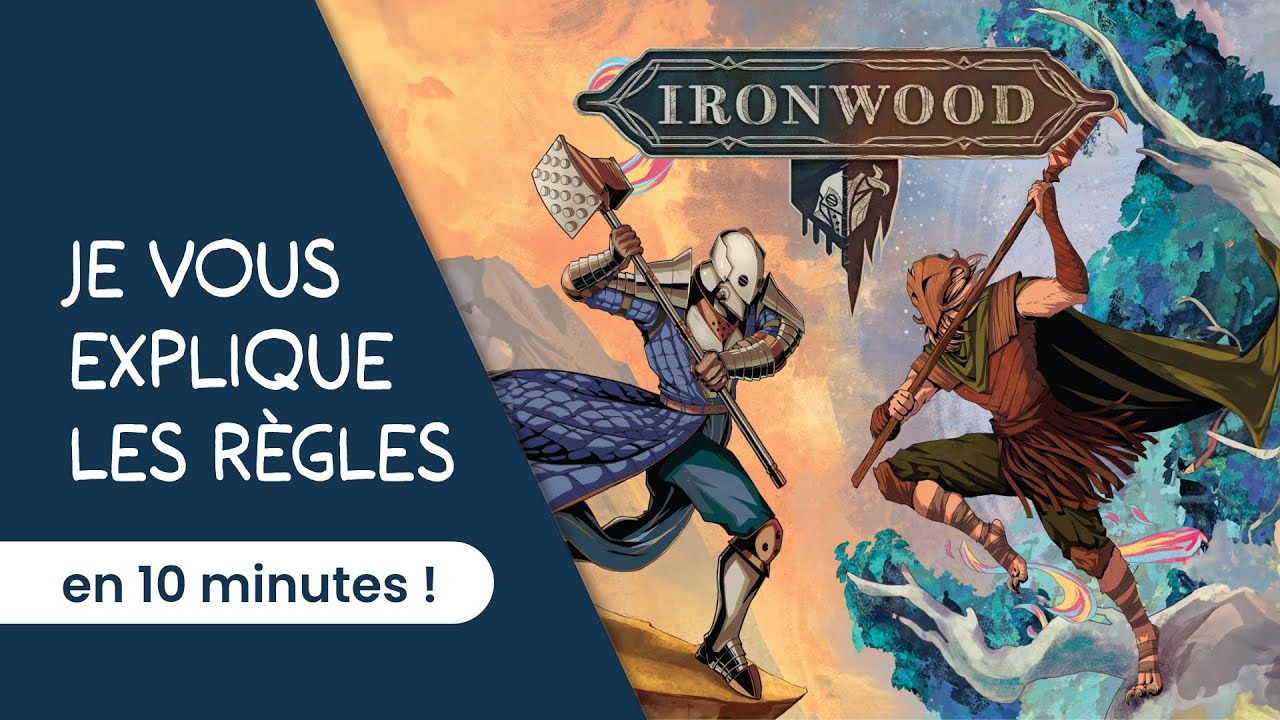 Je vous explique les règles du jeu IRONWOOD en moins de 10 minutes!