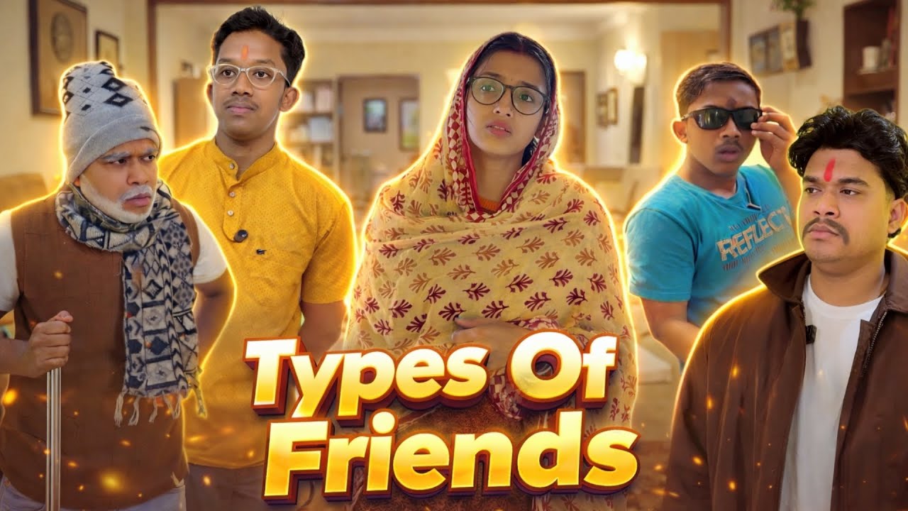 Types Of Friends 😂 #india #bengali #shorts 