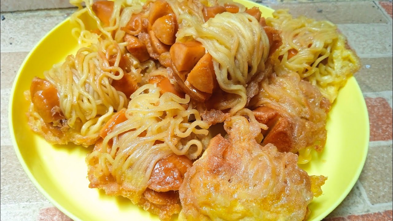 CEMILAN SIMPLE || CARA MEMBUAT SOSIS GULUNG MIE