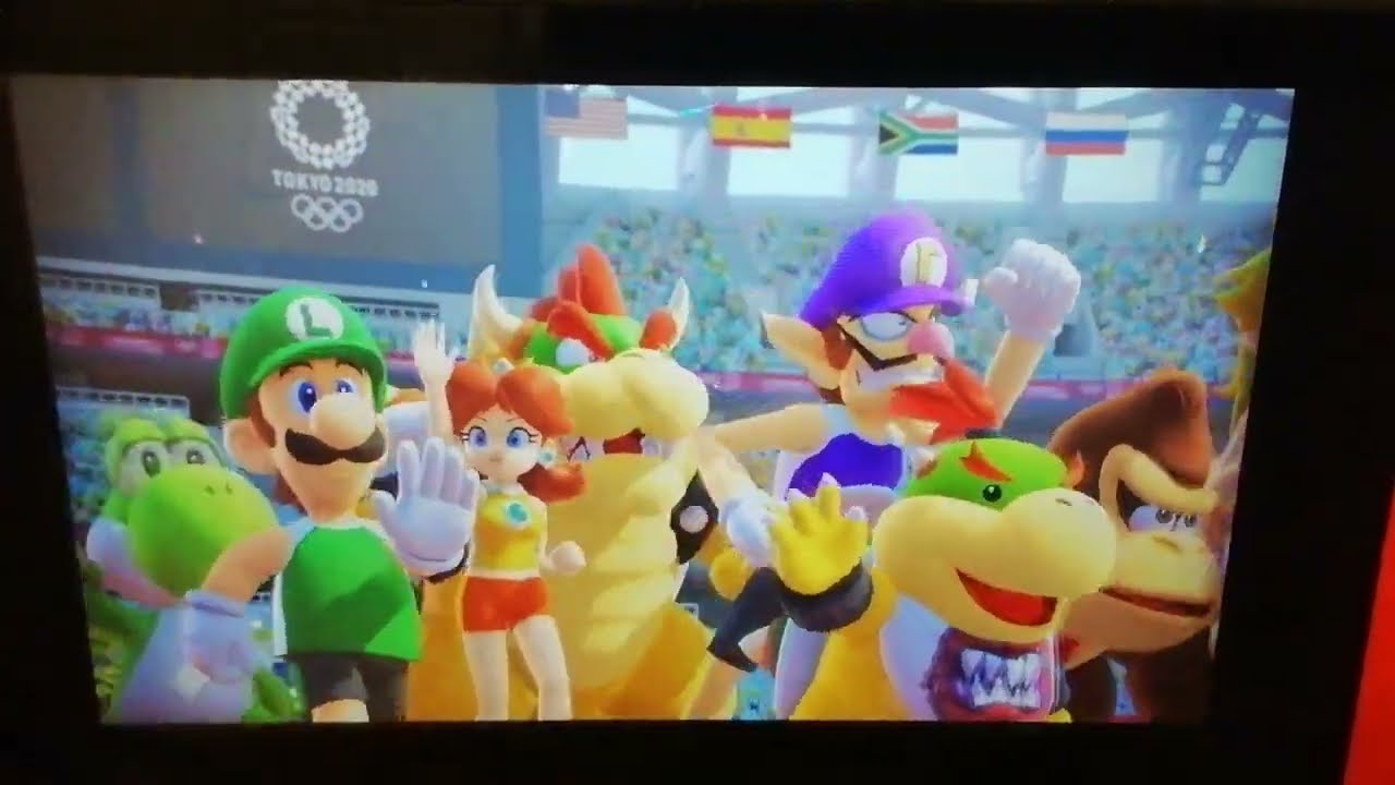 mario & sonic at the olympic games tokyo 2020 intro
