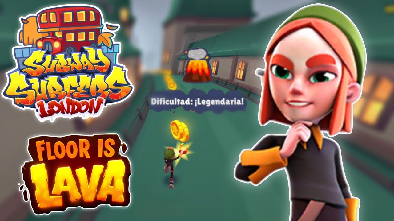 SUBWAY SURFERS THE FLOOR IS LAVA - RIVALS CHALLENGE: LONDON 2024