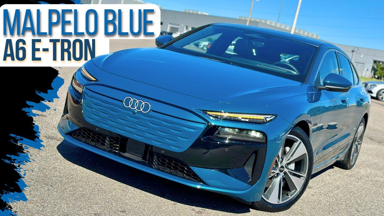 2025 Audi A6 Sportback eTron Prestige Is An Electric Sedan Ready To Take On Tesla!