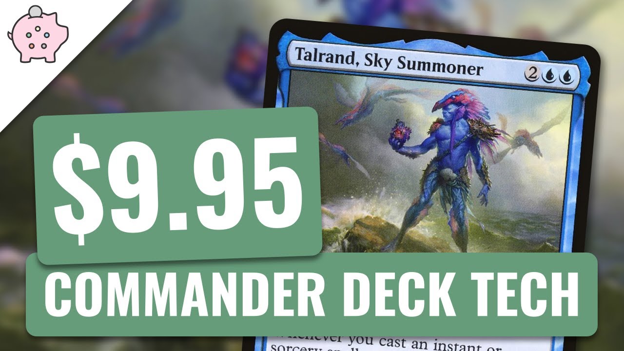 Талранд, Небесный призыватель | Бюджетная колода EDH Tech $9.95 | Spellslinger | Magic the Gather...