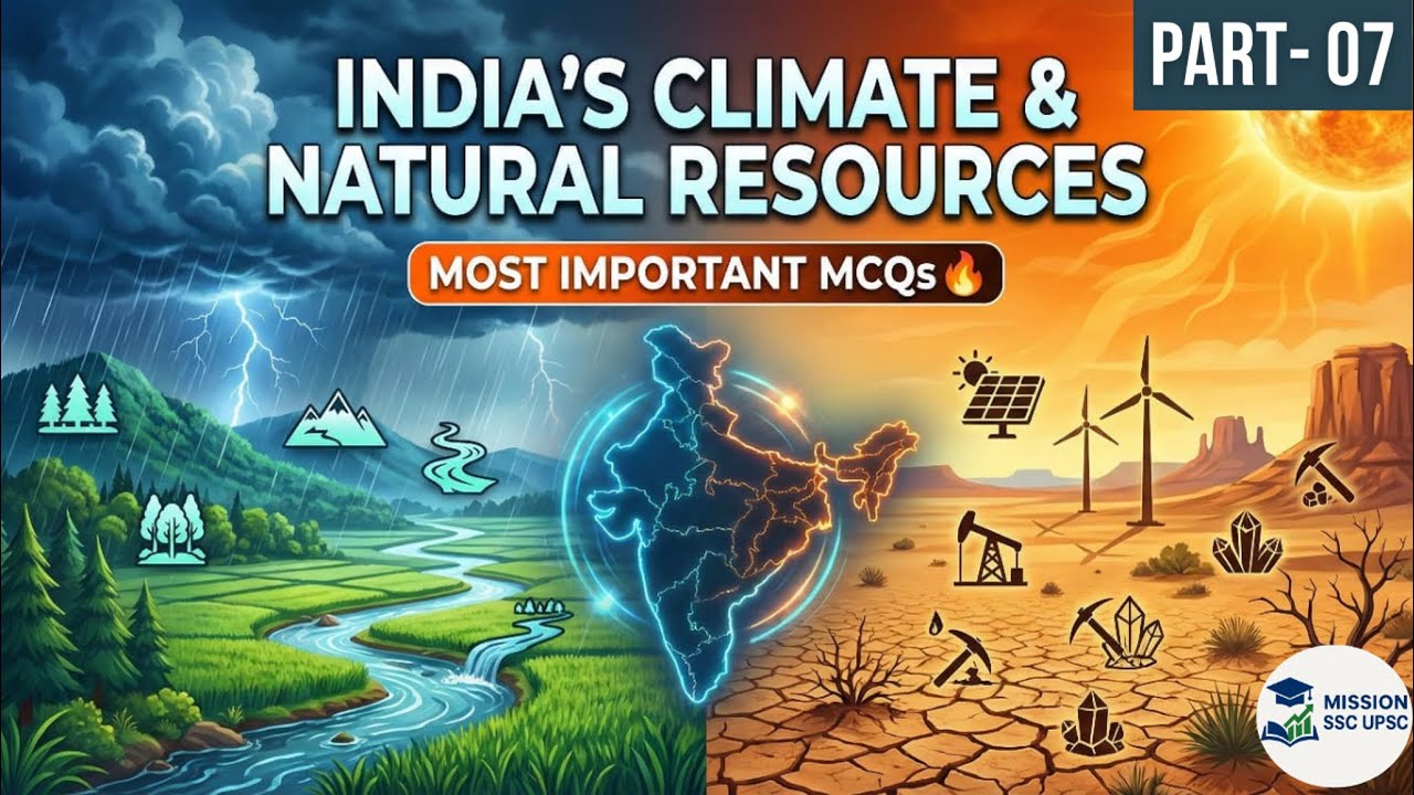 India’s Climate & Natural Resources Explained 🔥 | UPSC Geography |  NCERT to Advanced