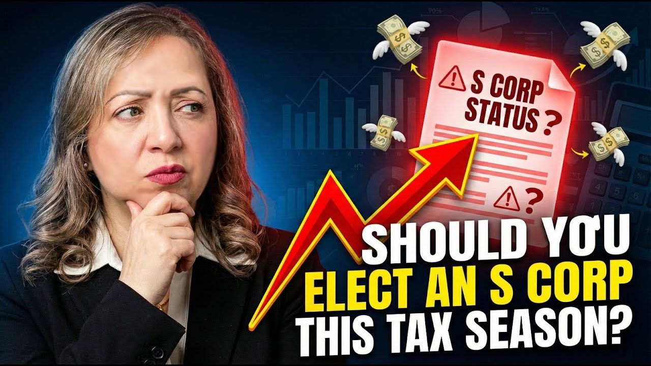 Before You Elect an S Corp Final #scorporation #taxplanning #enrolledagent