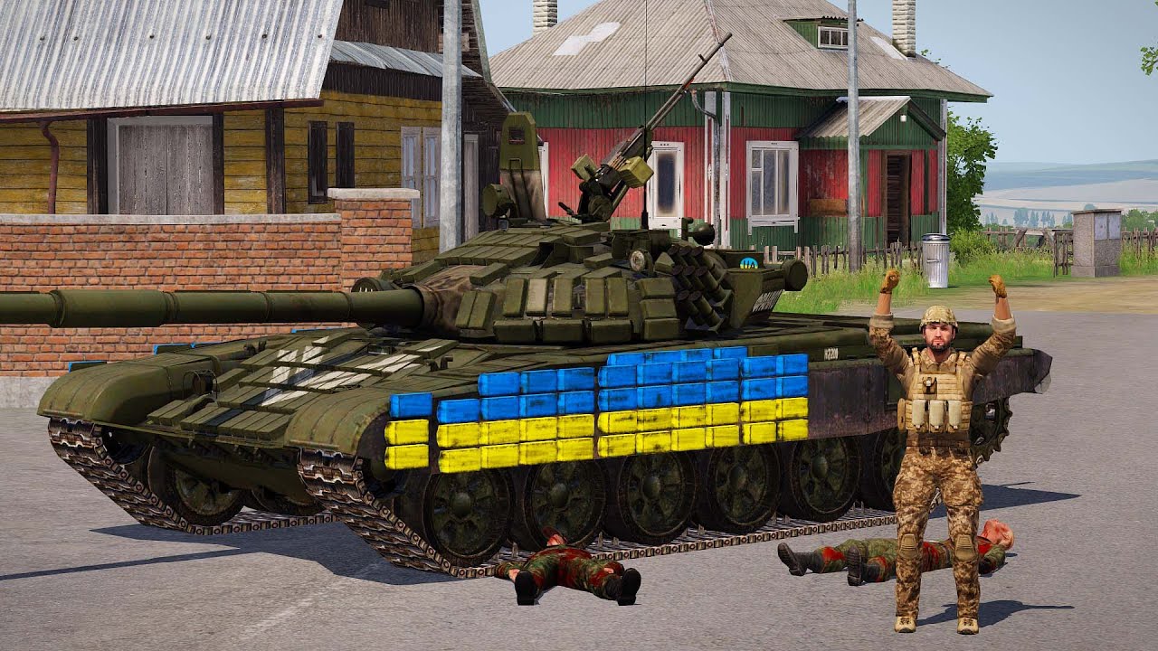 Invaders Have No Way Back! Incredible Victory Of Ukrainian Javelin Over Russians - Arma 3