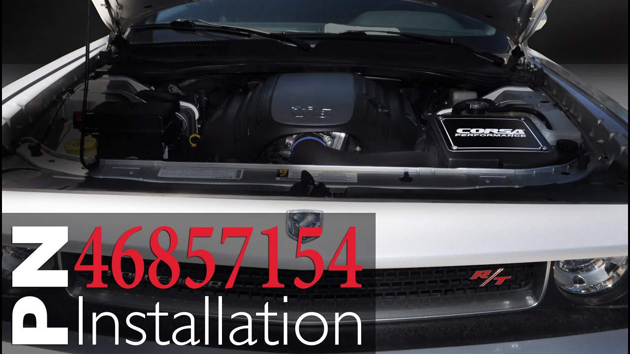 CORSA '08-10 Challenger 5.7L Air Intake Installation
