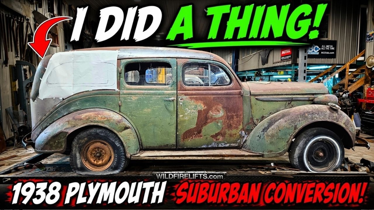 Изготовление задних панелей для нашего Plymouth Suburban 1938 года!