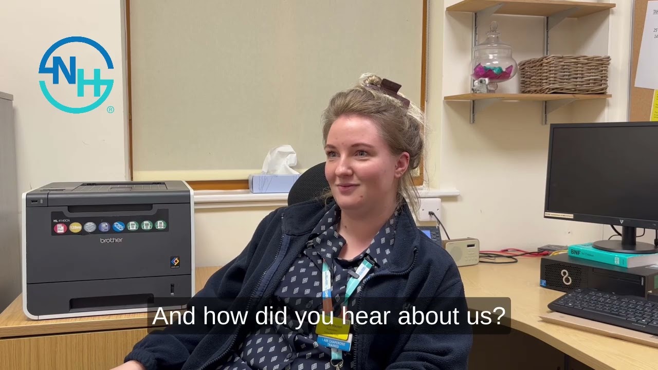Laura, a Shift Lead & Receptionist for our IUC (Integrated Urgent Care) Same Day Care service