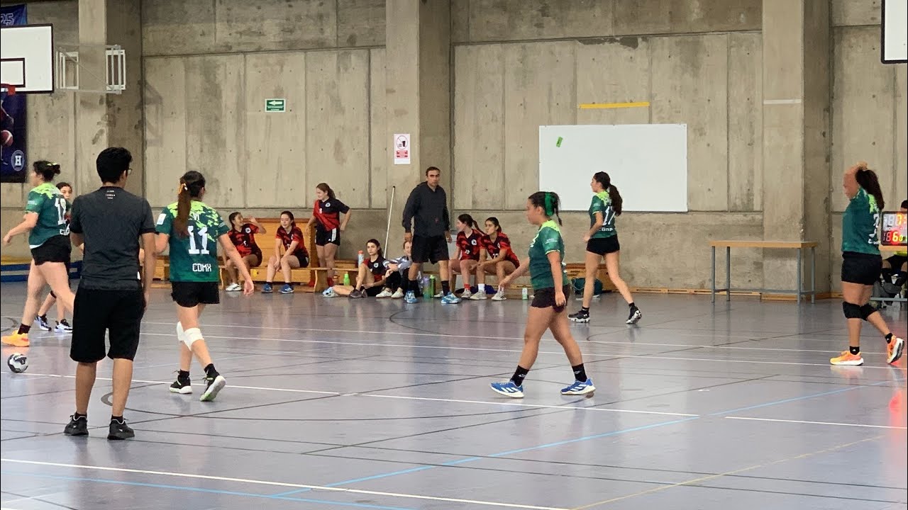 Handball femenil Aztecas, Aztecas Vs Colegio Aleman 2do Tiempo 1/2