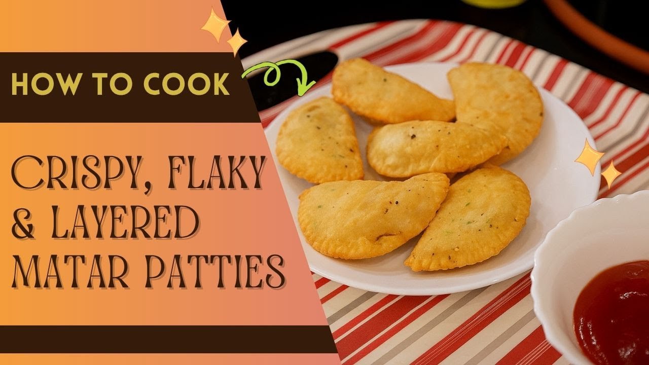 Crispy Layered Matar Patties | Perfect Winter Snack with Flaky Layers & Spicy Matar Filling | Do try