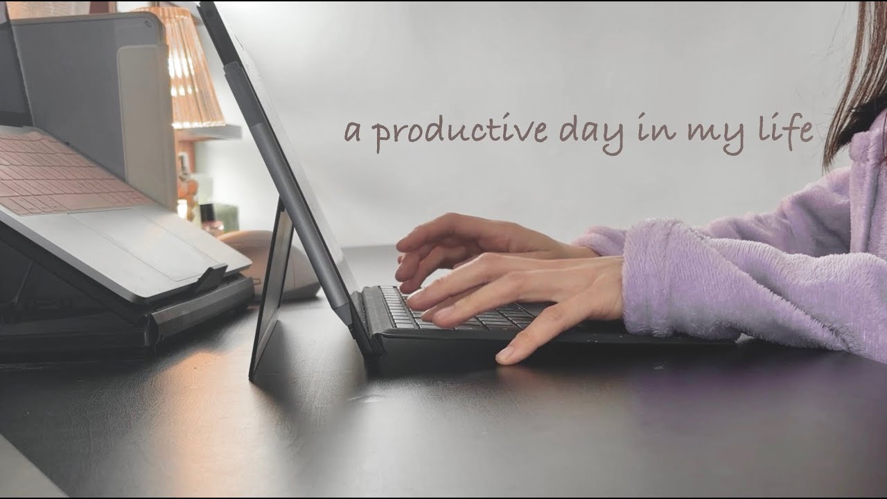 A productive day in my life | housework | work with me | banana oat cookie