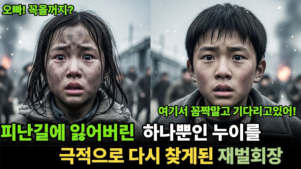 어느날 우연히 70년전 잃어버린 누이를 만난 국내 굴지의 기업회장은 가슴이 사무쳤다.