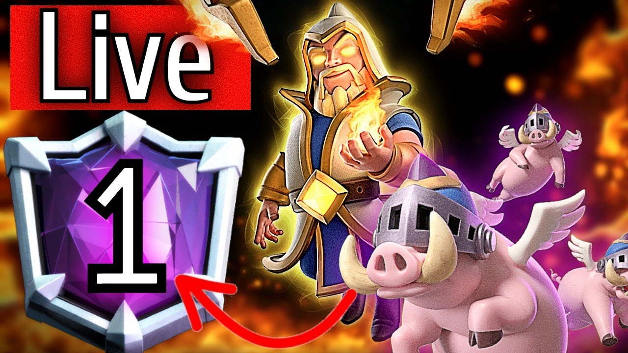 Pushing top 1000  In The World I Clash Royale I