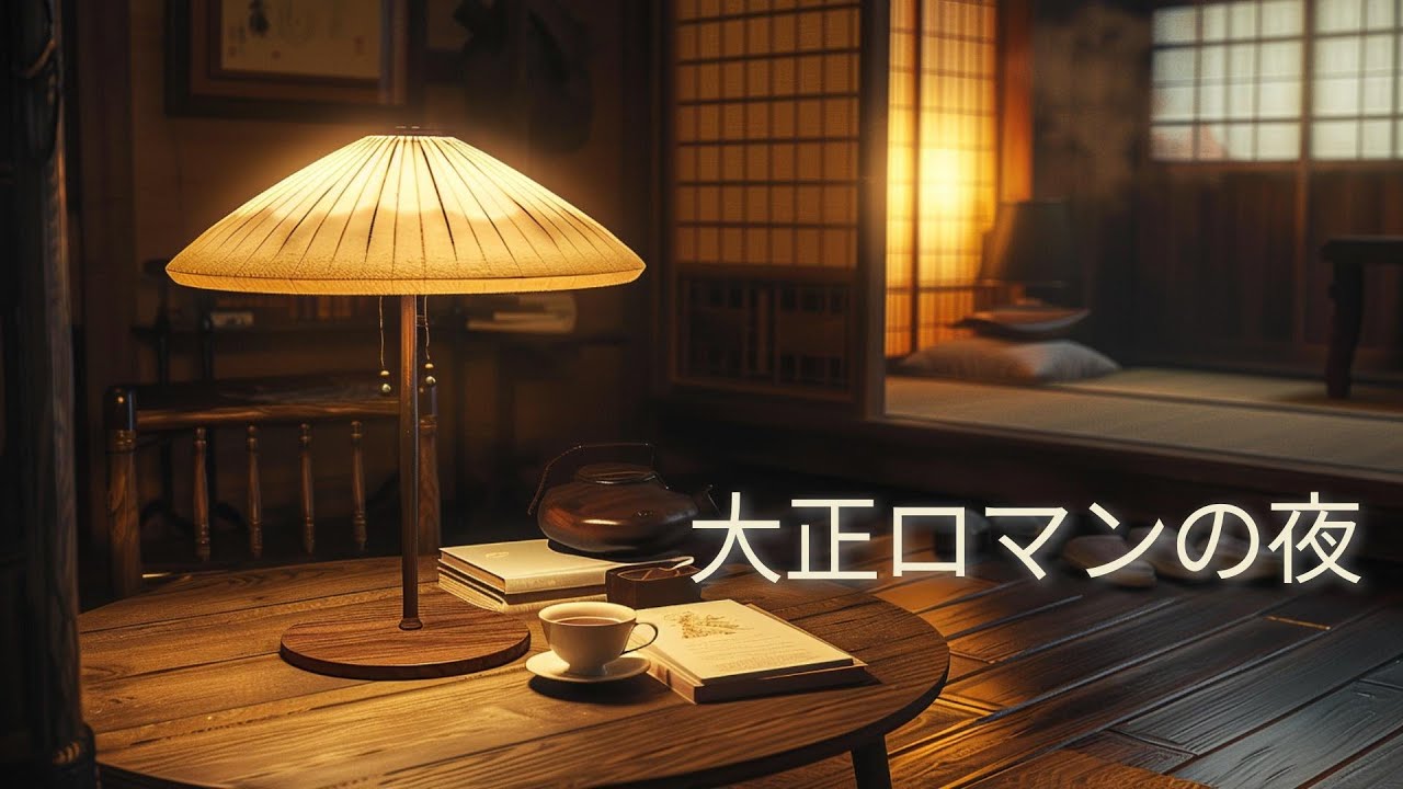 大正ロマンの夜｜Taisho Romance Night Lofi｜Calm & Flow Relaxing BGM