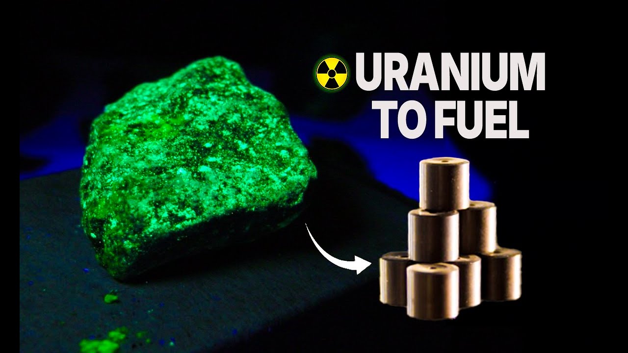 How Nuclear Fuel Is Made (Uranium to Reactor)