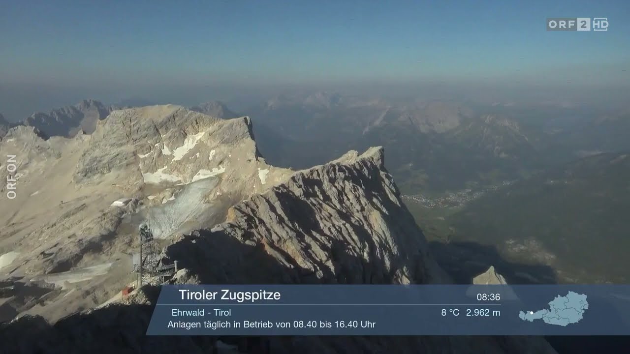 Wetterpanorama ORF 2 (HD) 09.08.2025