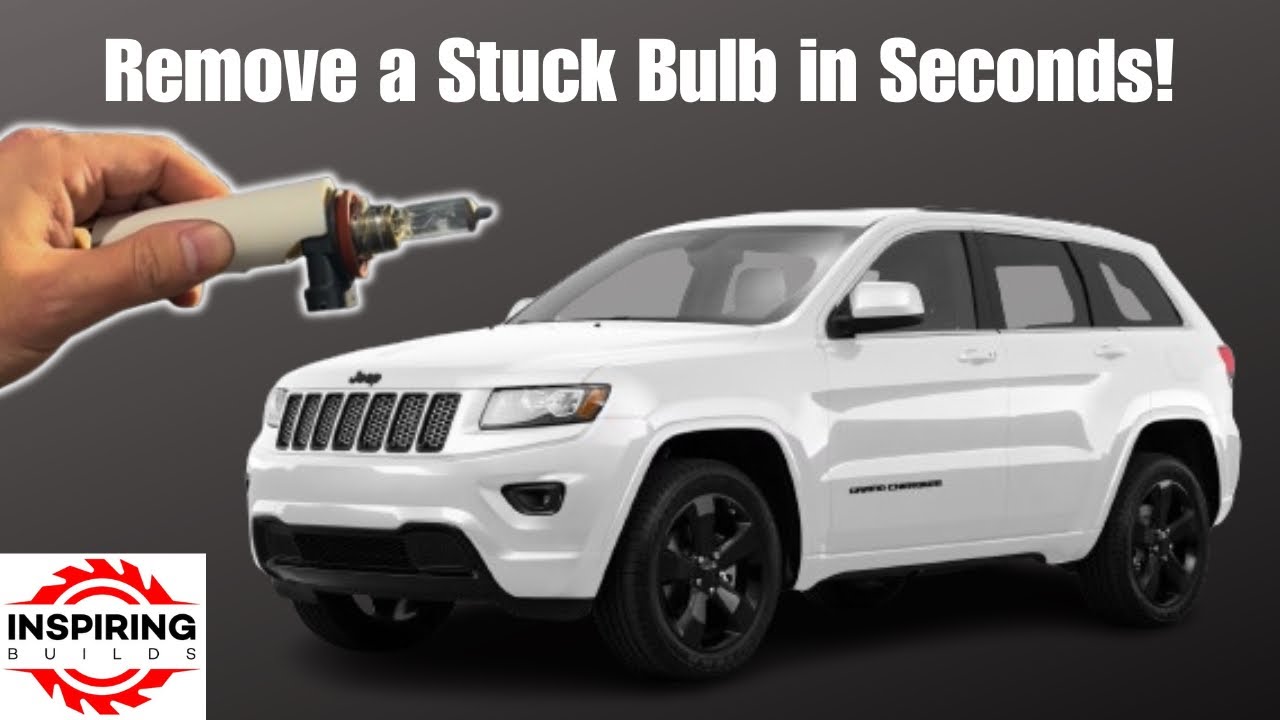 FIX Your Stuck Grand Cherokee Headlight Bulb NOW!