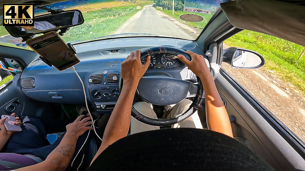 💆‍♀️ ASMR DRIVE ON INDiCA JUST FOR THIS VIEW ♥️ | POV DRIVE ON HILLY ROAD | Travel With INDICA