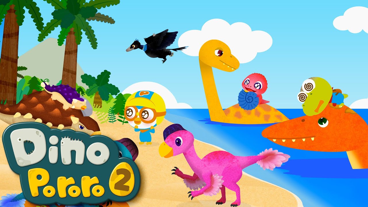 ★Completo★ Pororo Aventura Dino 2 | ¡Salva la isla de los dinosaurios! | Animación de dinosaurios
