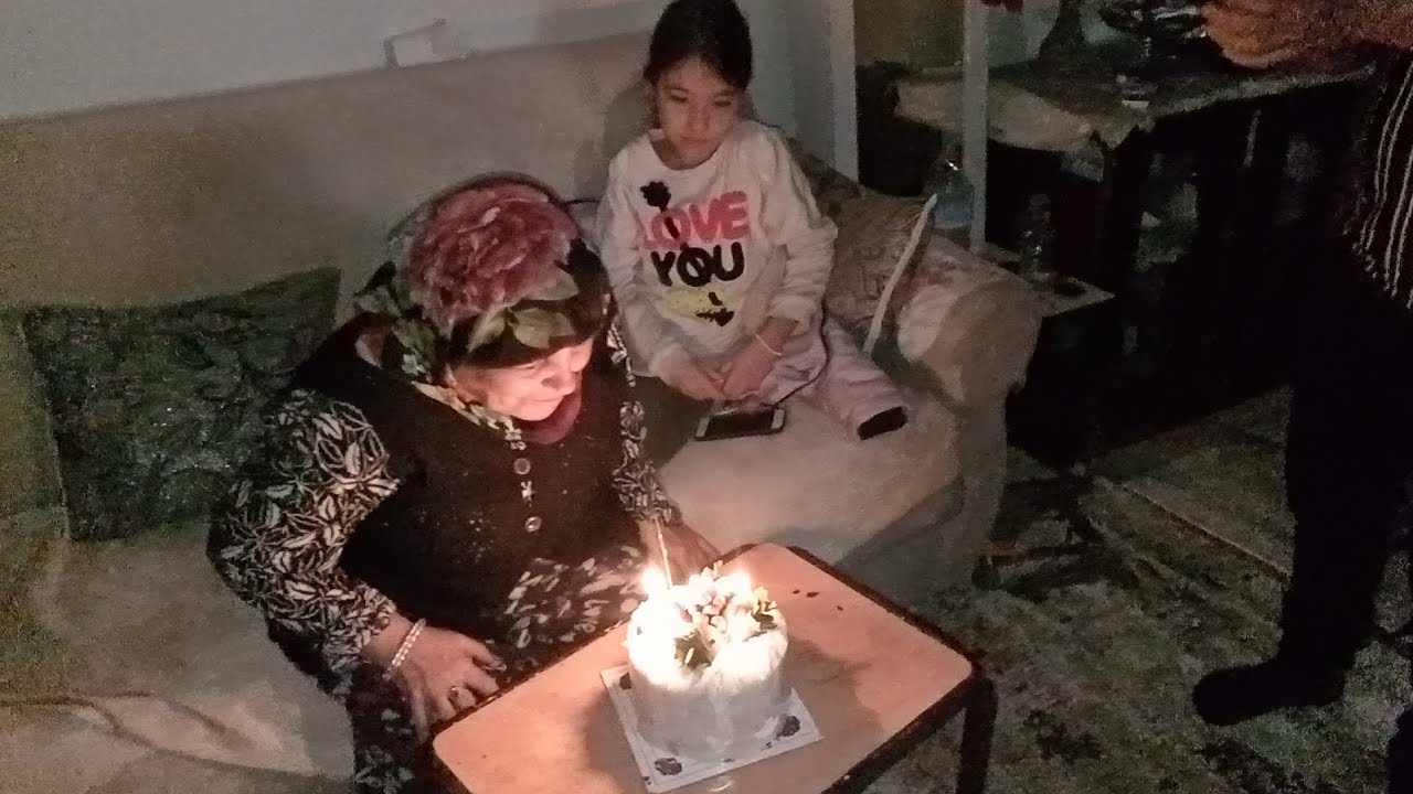 Babannemin doğum gününü kutladık