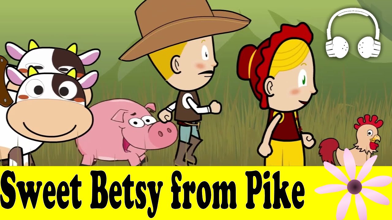 Sweet Betsy from Pike | Family Sing Along - Muffin Songs