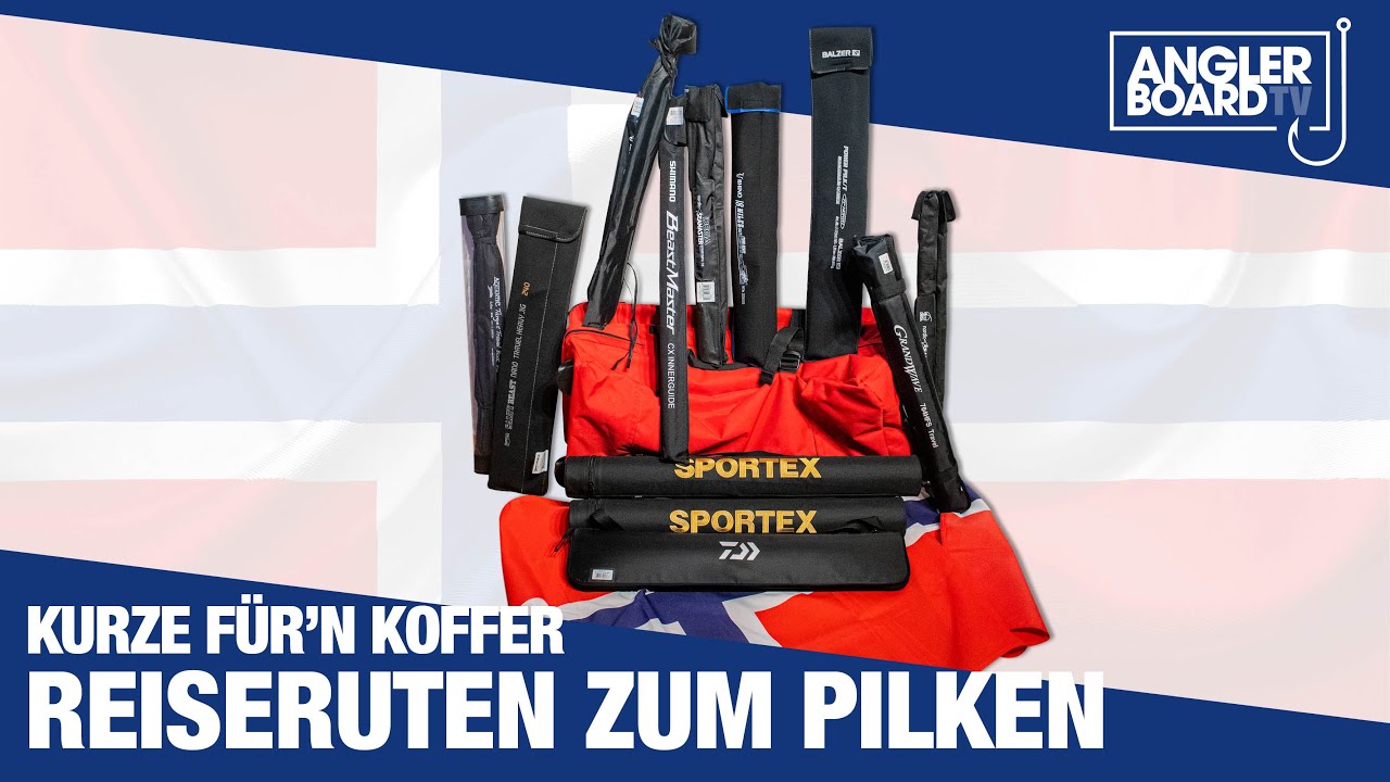 REISERUTEN zum PILKEN f&uuml;r NORWEGEN | Kurze f&uuml;r&rsquo;n Koffer | FISCHE & FJORDE | ANGLERBOARD TV