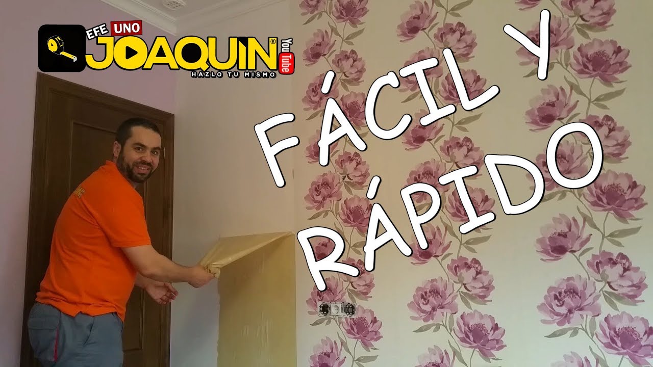 CÓMO QUITAR PAPEL PINTADO DE LA PARED