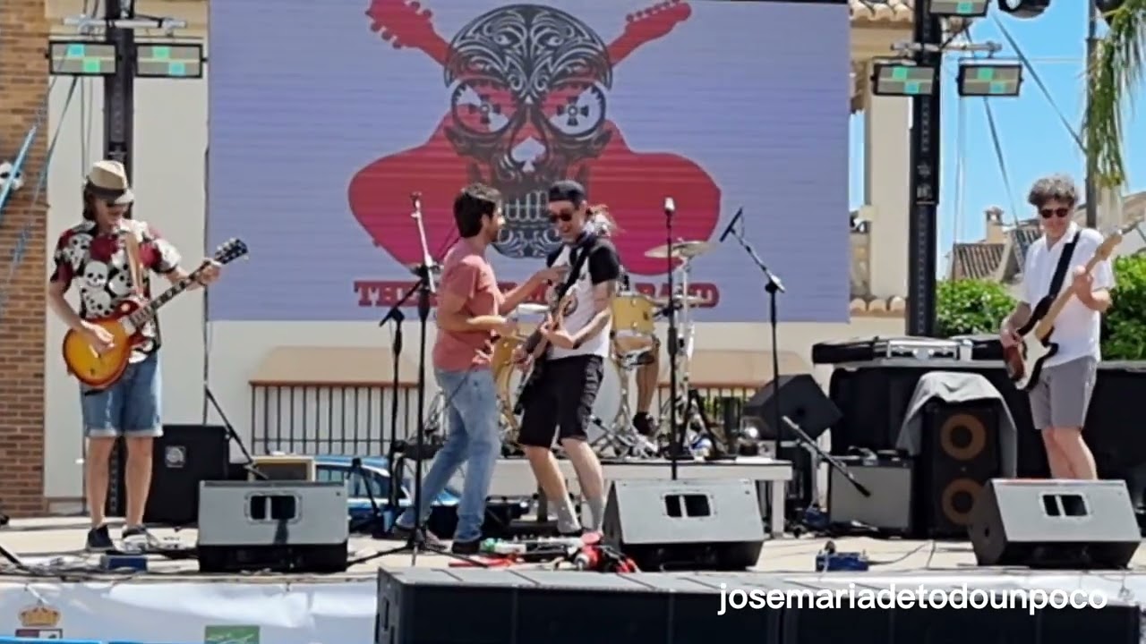The Hank Moody Band en Pizarra 3 Concierto 2024