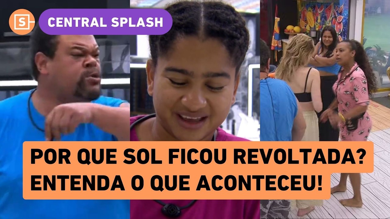 RESUMO BBB 26: Babu acusa Sol de agressão após incidente com Ana Paula; Milena causa caos