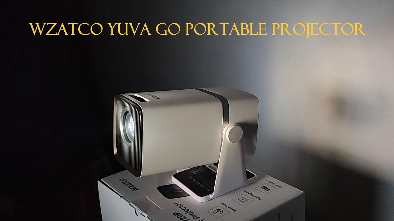 WZATCO Yuva Go Smart Projector | Best Budget Projector | Unbox Rewind