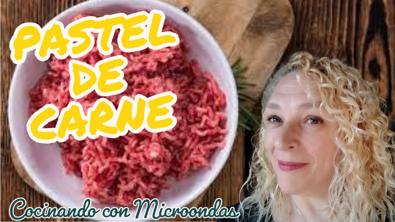 RECETA MICROONDAS🍛PASTEL DE CARNE🥩