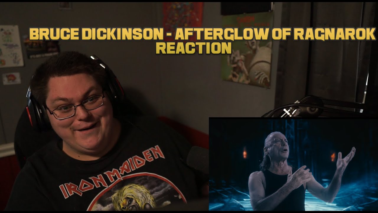 Hurm1t Reacts To Bruce Dickinson - Afterglow Of Ragnarok