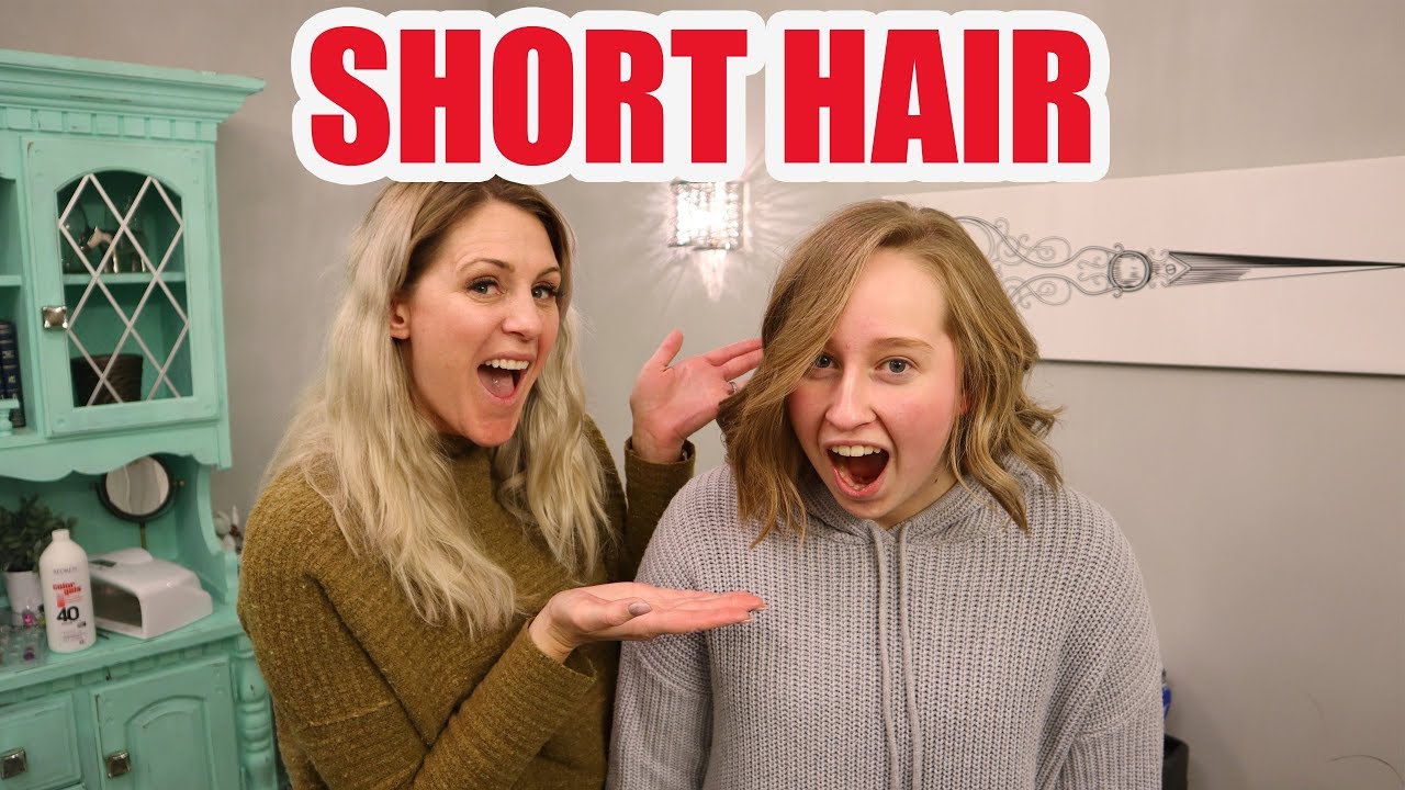 PAOLA HAS SHORT HAIR!! Full teen makeover  Q&A!  #funny #exchangestudent #FAMILYVLOG
