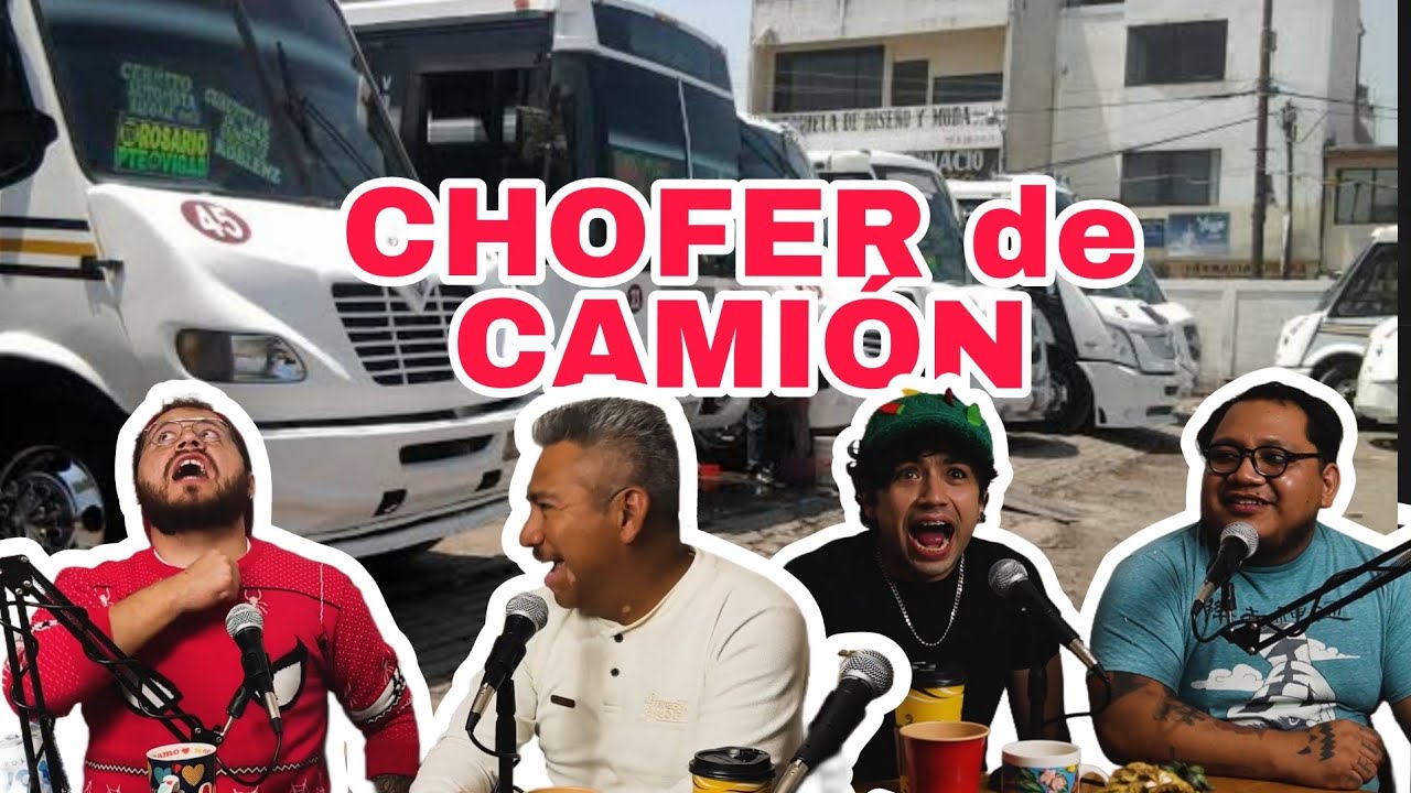 ¿A QUÉ TE DEDICAS? 16 - CHOFER DE RUTA - podcast