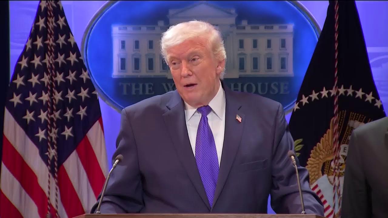 LIVE: White House Press Secretary Karoline Leavitt and President Donald Trump will address reporters