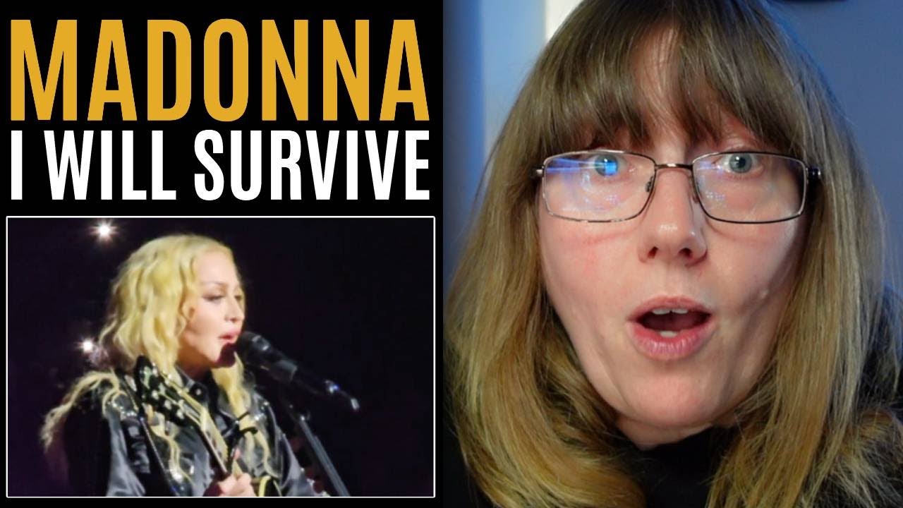 Vocal Coach Reacts to Madonna 'I Will Survive' Live in London 2023