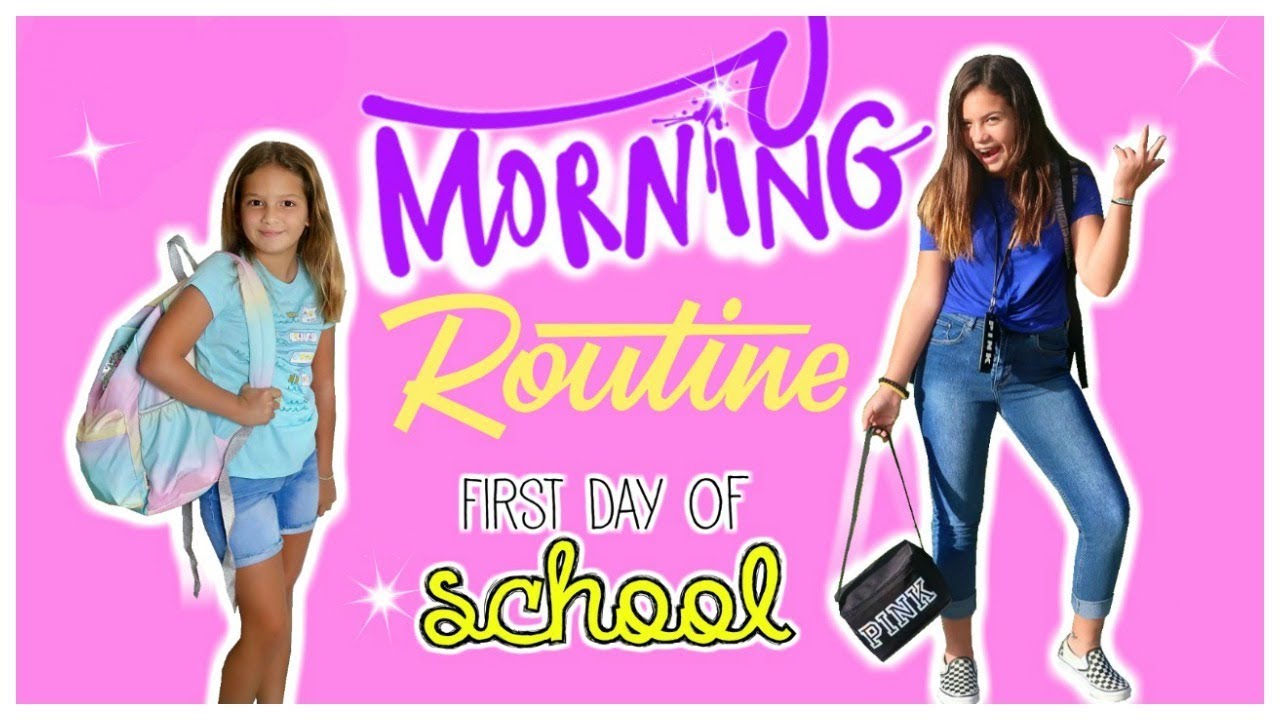 GRWM FIRST DAY OF SCHOOL | SISTER FOREVER