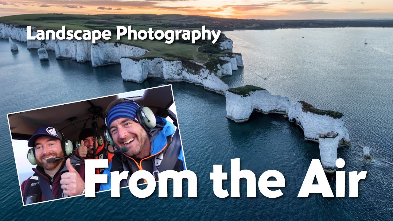 Landscape Photography - Flying on the Dorset coast