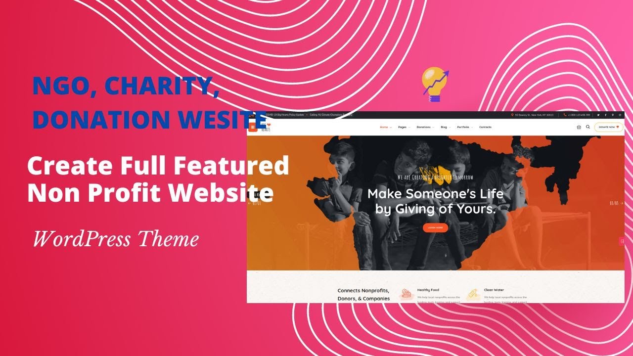 NGO, Charity, Social Service Website | Helping, Social Service Organisation Theme | BigHearts Theme