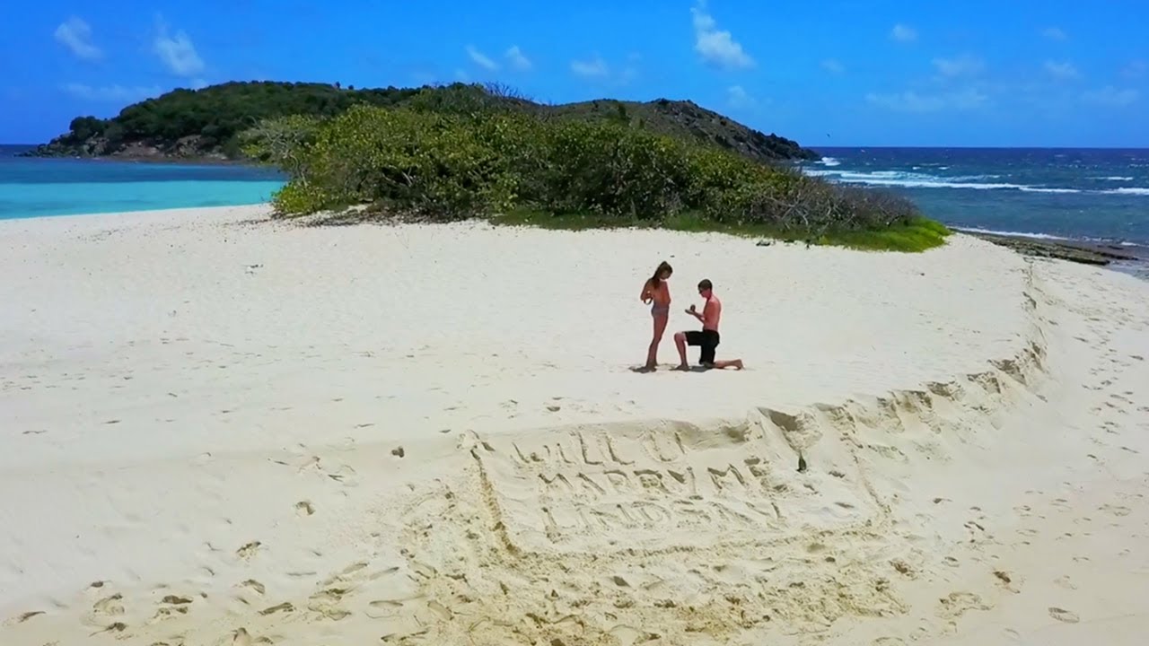 SHE SAID YES! | Drone Proposal Video