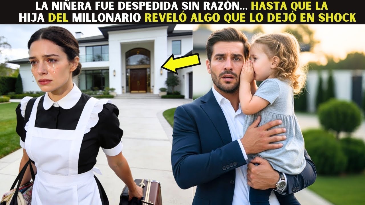 La niñera fue despedida sin razón… hasta que la hija del Millonario reveló algo que lo dejó en shock