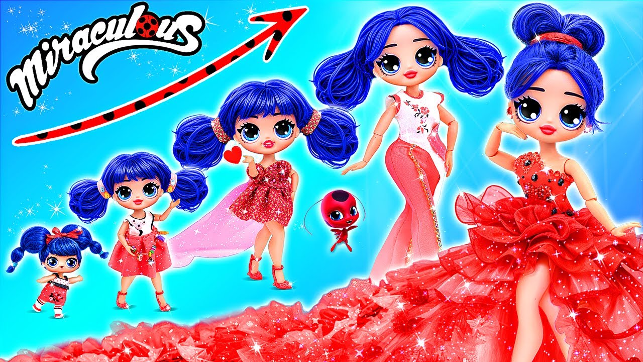 La Créatrice Ladybug Grandit ! DIY Miraculous Pour Poupées