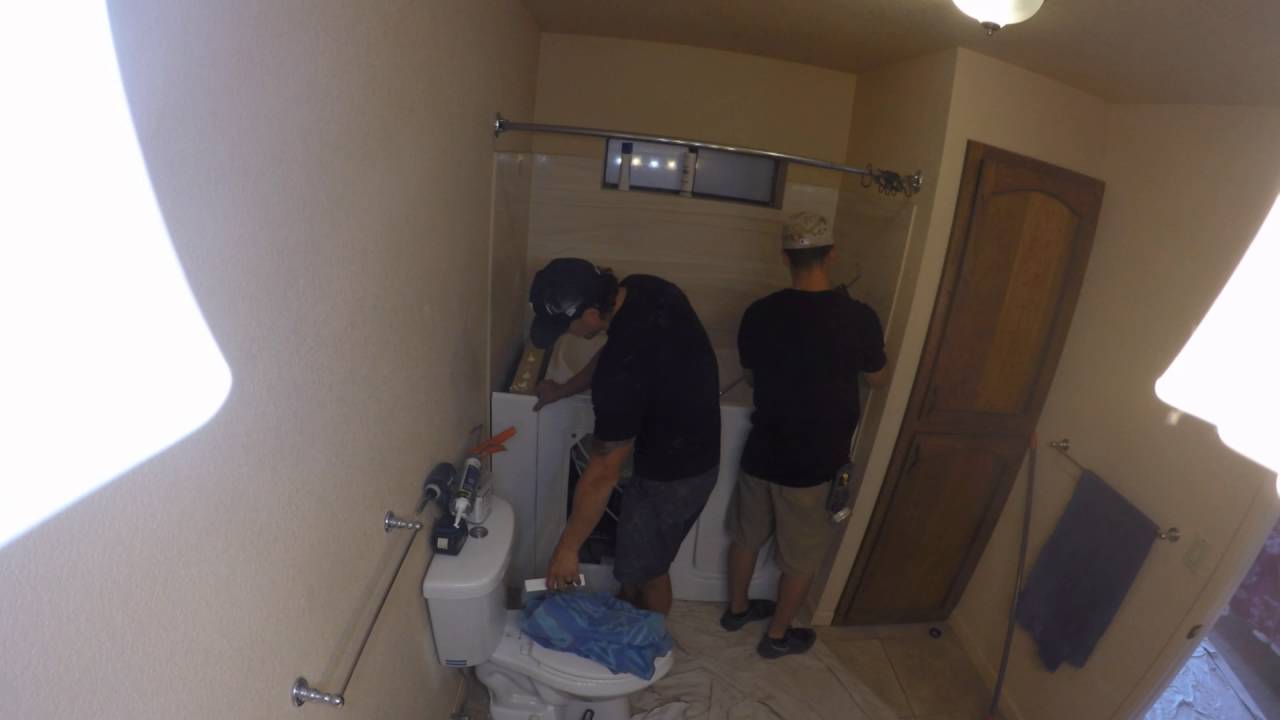 Reverse Plumbing Walk In Tub Install By Independent Home