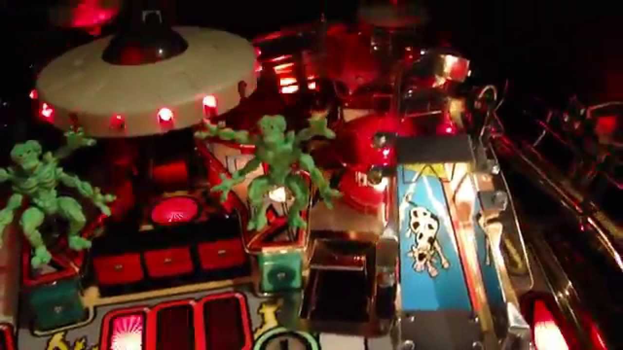 Attack from Mars - pinball restoration