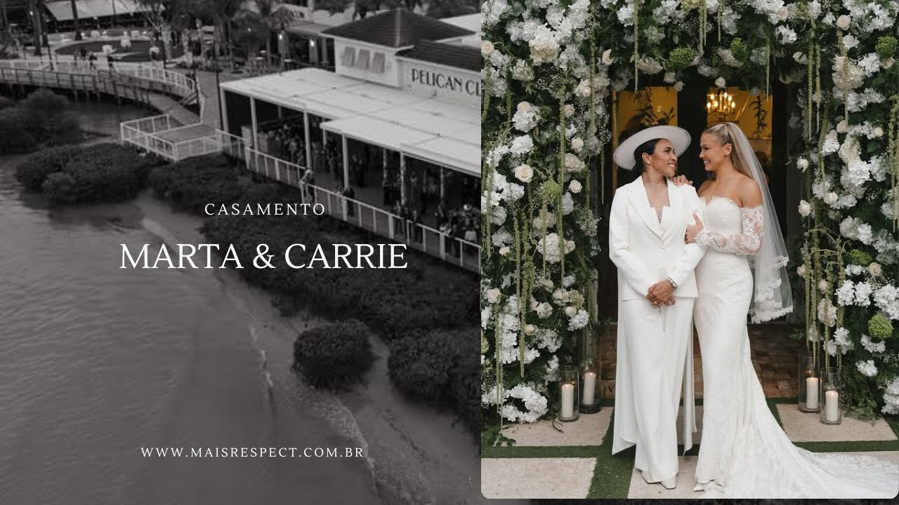 Marta Silva e Carrie Lawrence | Casamento na Flórida