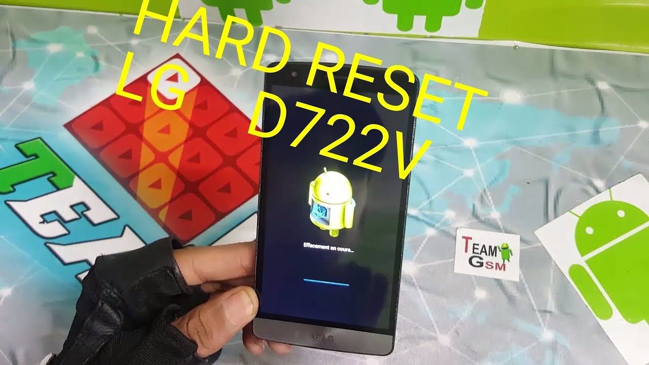 Hard reset LG-D722v Factory reset