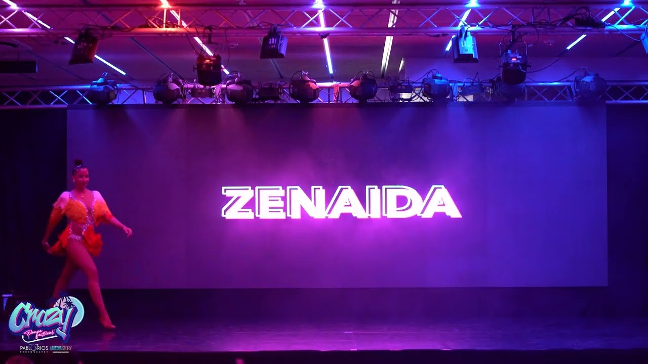 Los Dinteles - Juan Luis Guerra 4.40 | Zenaida Salsa Show in Crazy Dance Festival