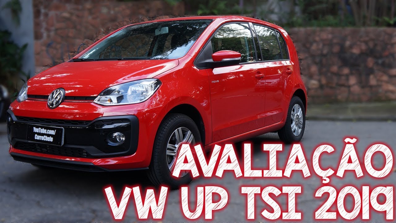 Avaliação VW Up TSI 2019 - esse carro anda muito e é bom de consumo!