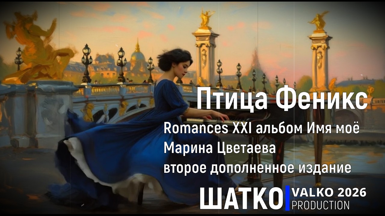 Птица Феникс. (М.Цветаева, 2025) Романсы XXI века, PCSV&VиА Шатко Valko